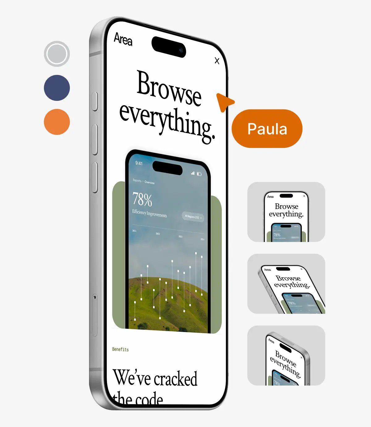 Mockup editor in Sketch plugin adjusting background color and artwork position