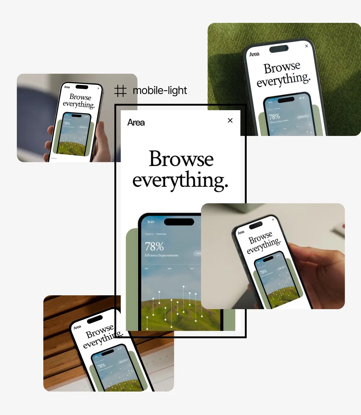 Sketch artboard picker sidebar with design automatically applied to mockup grid