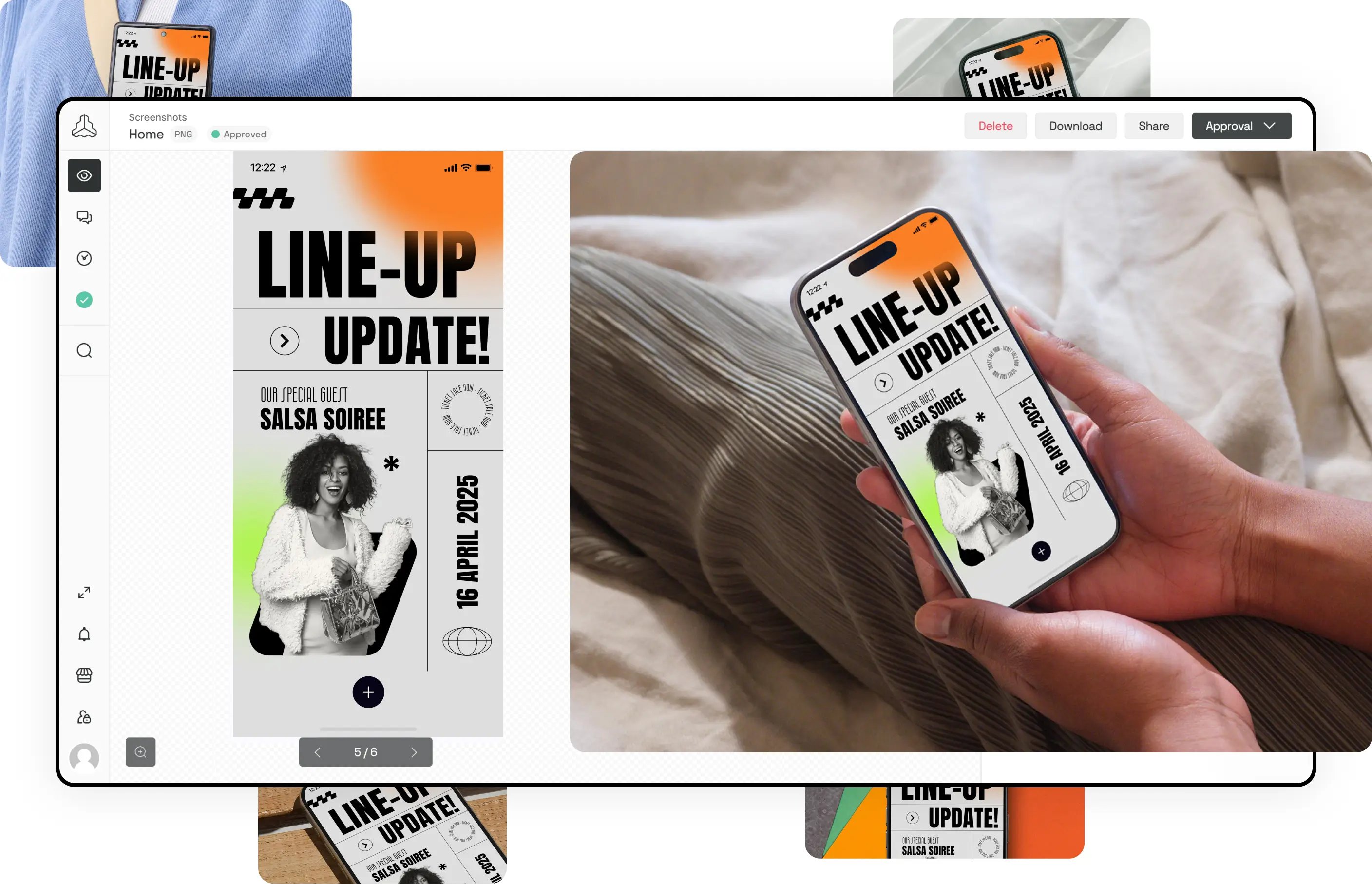 Frontify Mockups App