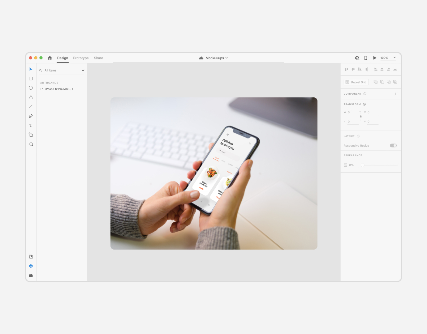 Mockup Generator for Adobe XD